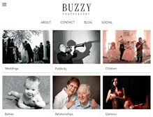 Tablet Screenshot of buzzyphoto.com
